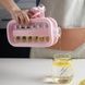 Силиконовая форма для льда ICE CUBE TRAY Розовая
