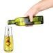 Бутылка для масла с отсеком для трав Simple Glass Oil Bottle Зеленая