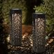 Набор садовых декоративных светильников 4шт garden light 10 Черные