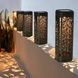 Набор садовых декоративных светильников 4шт garden light 10 Черные
