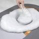 Коврик для сушки посуды супервпитывающий нескользящий 30*30см Серый