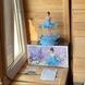 Кукла-дрон Летающая балерина на пульте управления AND V6 Голубая