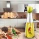 Бутылка для масла с отсеком для трав Simple Glass Oil Bottle Зеленая