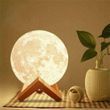 Нічник-зволожувач повітря Місяць 3D Moon Light 15 см