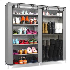 Тканинний шафа для взуття Shoe Cabinet 6 Layer 6510 Сірий