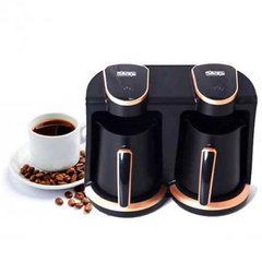 Електрична кавоварка турка DSP KA 3049 на 2 чашки Чорна