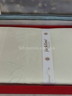 Скатертина Tropik home OLIVE 160х220см Жаккард Поліестер