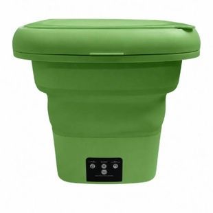 Складная стиральная машина Multi-Function Folding Washing Machine Small Зеленая