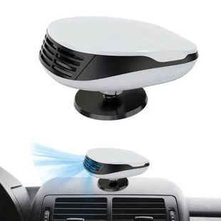 Автомобільний обігрівач в прикурювач 2в1 Car Heater WHITE Білий