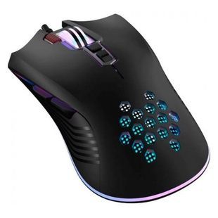 Миша комп'ютерна з підсвічуванням XO M3 Wolf Warriors RGB Game Чорна