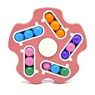 Головоломка антистресс Magic Bean Cube NJ-0068 Розовая