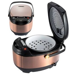 Мультиварка с фритюрницей и LED дисплеем 900W 5л RAF R0100 multi PRO Черная с коричневым