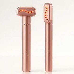 Акумуляторний масажер для очей Type-C USB Рожевий