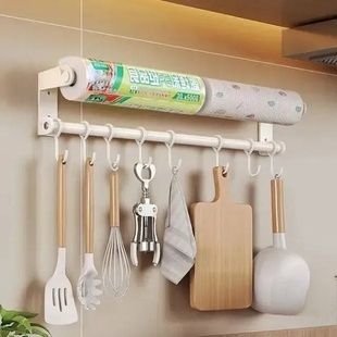 Тримач кухонний настінний з гачками AND-109-20-50pc Білий