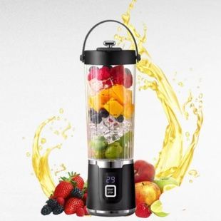 Блендер портативный беспроводной для фруктов juicer AND 199 Черный