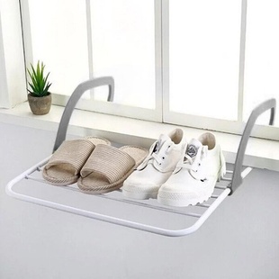 Сушилка для одежды на батарею 4068 см съемная Fold Clothes Shelf Серая