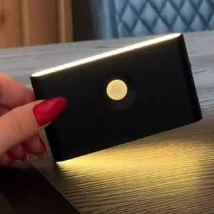 Светильник аккумуляторный с датчиком движения Induction lamp HA-182 Черный