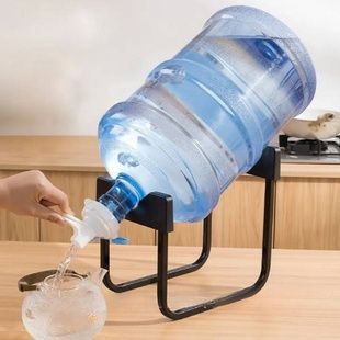 Підставка під сулію 19-20л питної води з краном Bucket rack Чорна