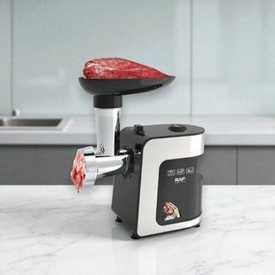Мясорубка-овощерезка со смеными насадками 10в1 700Вт Meat Grinder R.2703 Черная с серым