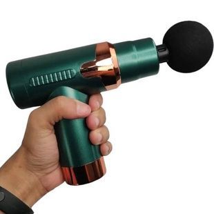 Масажний пістолет для м'язів Massage Gun JY760 Зелений