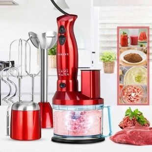 Кухонный комбайн Sokany 7в1 600Вт SM-5011-7 Красный