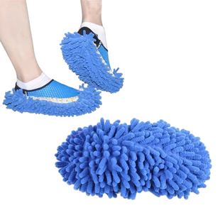 Тапочки-швабра з мікрофібри 2 шт для миття підлоги