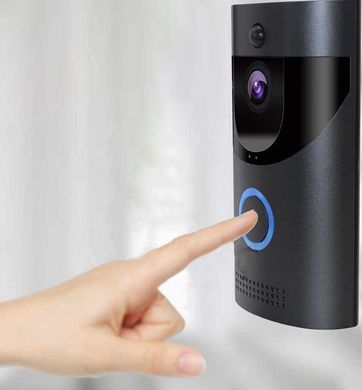 Домофон Anytek Smart Doorbell B30 1080p з Wi-Fi і датчиком руху Чорний