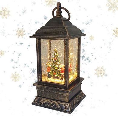 Декоративний новорічний ліхтар квадратний "Зимова казка" (NG-WDL1873)