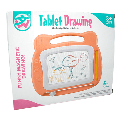 Магнітна дошка для малювання Tablet Drawing Рожева