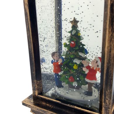 Декоративний новорічний ліхтар квадратний "Зимова казка" (NG-WDL1873)