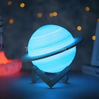 Зволожувач повітря з LED підсвічуванням Сатурн з кільцем