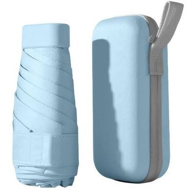 Міні-парасолька капсульна umbrella AND HA-75 Блакитний