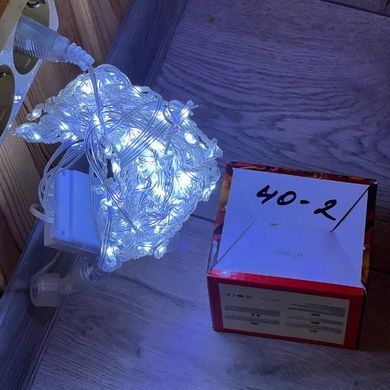 Гірлянда лінійна внутрішня 240LED 4515 AND 40-2 Прозорий провід, холодне світло