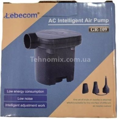 Електричний насос компресор для матраців Lebecom GR-109