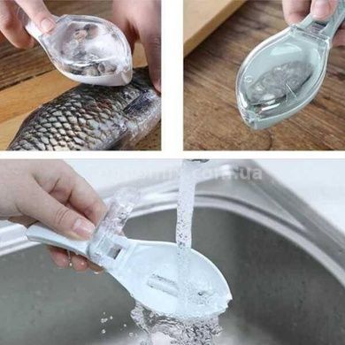 Рыбочистка Killing-fish knife Серая
