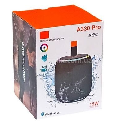 Колонка акумуляторна Bluetooth 15Вт UBL A330 BT Зелена