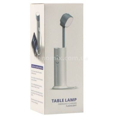 Настільна лампа SOBI FlashLight D16 LED з акумулятором 5000 mAh Біла