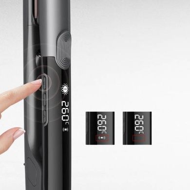 Випрямляч для волосся 160-260 &deg; C, керамічне покриття, LED display, 65W IPARAH P-112