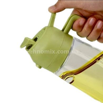 Диспенсер-розпилювач для олії та оцту 2в1 Multifunctional Oiler Зелений
