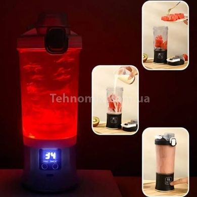 Blender Portable для виготовлення коктейлів та смужок міні-соковитискач HP-9 1325 Білий
