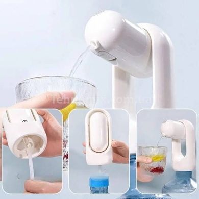 Помпа для воды сенсорная электрическая Suction pump Белая
