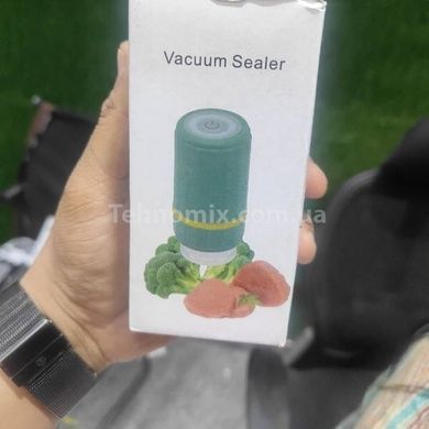 Вакуумний пакувальник Vacuum Sealer Зелений