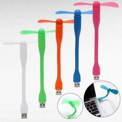 Мини-вентилятор для ноутбука, повербанка и ПК в USB Салатовый