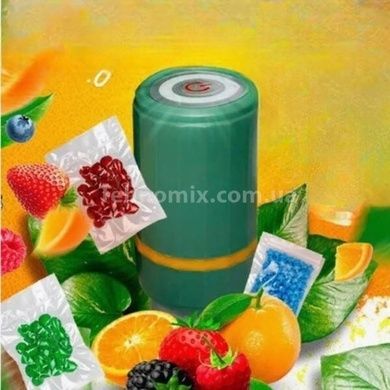 Вакуумний пакувальник Vacuum Sealer Зелений
