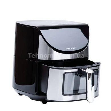 Аерофритюрниця 9,5л 2400Вт Sokany SK-10067 Чорна з сірим