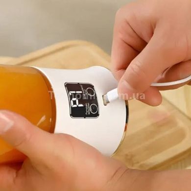 Blender Portable для виготовлення коктейлів та смужок міні-соковитискач HP-9 1325 Білий