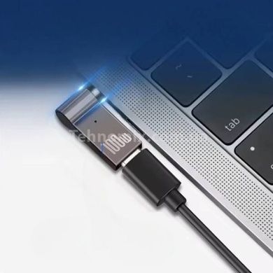 Перехідник для ноутбука з Type-C на DC 4.5&times;3.0 DELL Чорний