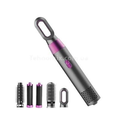 Фен-стайлер 5 в 1 HOT Air Styler SHA51 Рожевий