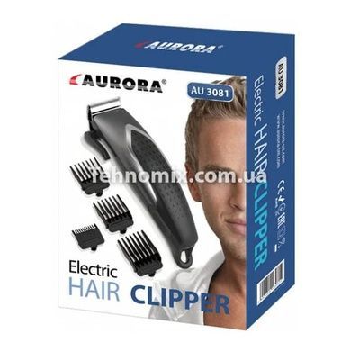 Машинка для стрижки AURORA AU-3081 10 Вт, 4 насадки
