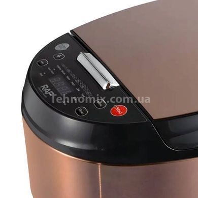 Мультиварка з фритюрницею та LED дисплеєм 900W 5л RAF R0100 multi PRO Чорна з коричневим